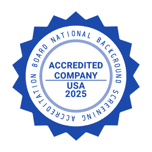 NBSAB Accredited Company USA 2025 — National Background Screening Accreditation Board